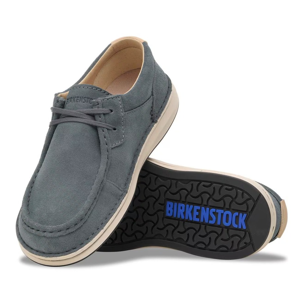 Birkenstock Pasadena Casual Lace Up Shoes Men's Size US 9 EUR 42 Basalt Grey NEW